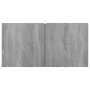 TV-Möbelset 4-teilig Sonoma graues Sperrholz von vidaXL, TV-Möbel - Ref: Foro24-3114340, Preis: 130,93 €, Rabatt: %