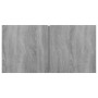 TV-Möbelset 4-teilig Sonoma graues Sperrholz von vidaXL, TV-Möbel - Ref: Foro24-3114340, Preis: 132,50 €, Rabatt: %