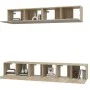 TV-Möbel-Set 5-tlg. Eiche Sperrholz Sonoma von vidaXL, TV-Möbel - Ref: Foro24-3114424, Preis: 168,81 €, Rabatt: %