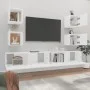 Set de muebles para TV 6 piezas madera contrachapada blanco de vidaXL, Muebles TV - Ref: Foro24-3114262, Precio: 212,66 €, De...
