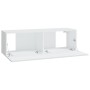 TV-Möbelset 6-teilig aus weißem Sperrholz von vidaXL, TV-Möbel - Ref: Foro24-3114262, Preis: 205,97 €, Rabatt: %