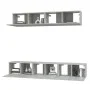TV-Möbelset 5-teilig betongraues Sperrholz von vidaXL, TV-Möbel - Ref: Foro24-3114425, Preis: 160,40 €, Rabatt: %