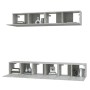 TV-Möbelset 5-teilig betongraues Sperrholz von vidaXL, TV-Möbel - Ref: Foro24-3114425, Preis: 161,68 €, Rabatt: %