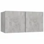 TV furniture set 5 pieces concrete gray plywood by vidaXL, TV Furniture - Ref: Foro24-3114425, Price: 157,95 €, Discount: %