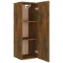 TV-Möbelset 5-teilig aus geräuchertem Eichensperrholz von vidaXL, TV-Möbel - Ref: Foro24-3114251, Preis: 153,02 €, Rabatt: %