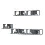 TV-Möbelset 5-teilig Sonoma graues Sperrholz von vidaXL, TV-Möbel - Ref: Foro24-3114436, Preis: 183,39 €, Rabatt: %