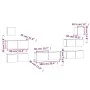 TV-Möbelset 7-teilig Sonoma-Eichensperrholz von vidaXL, TV-Möbel - Ref: Foro24-3114544, Preis: 231,15 €, Rabatt: %