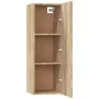 TV furniture set 5 pieces Sonoma oak plywood by vidaXL, TV Furniture - Ref: Foro24-3114440, Price: 161,20 €, Discount: %