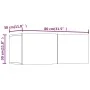 TV-Möbel-Set 4-tlg. Eiche Sperrholz Sonoma von vidaXL, TV-Möbel - Ref: Foro24-3114528, Preis: 141,29 €, Rabatt: %