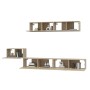 Set de muebles para TV 5 pzas madera contrachapada roble Sonoma de vidaXL, Muebles TV - Ref: Foro24-3114432, Precio: 199,54 €...