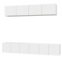 Set de muebles para TV 5 piezas madera contrachapada blanco de vidaXL, Muebles TV - Ref: Foro24-3114422, Precio: 192,54 €, De...