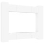 TV-Möbelset 8-teilig aus weißem Sperrholz von vidaXL, TV-Möbel - Ref: Foro24-3114230, Preis: 472,87 €, Rabatt: %