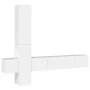 Set de muebles para TV 5 piezas madera contrachapada blanco de vidaXL, Muebles TV - Ref: Foro24-3114246, Precio: 222,48 €, De...