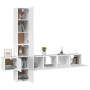 TV-Möbel-Set 5 Stück Sperrholz weiß von vidaXL, TV-Möbel - Ref: Foro24-3114246, Preis: 227,40 €, Rabatt: %