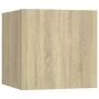 TV-Möbelset 8-teilig Sonoma-Eichensperrholz von vidaXL, TV-Möbel - Ref: Foro24-3114408, Preis: 251,34 €, Rabatt: %