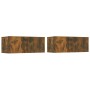 Set de muebles de TV 4 pzas madera contrachapada roble ahumado de vidaXL, Muebles TV - Ref: Foro24-3114339, Precio: 127,93 €,...
