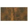 Set de muebles de TV 4 pzas madera contrachapada roble ahumado de vidaXL, Muebles TV - Ref: Foro24-3114339, Precio: 122,98 €,...