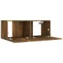 TV-Möbelset 8-tlg. aus geräuchertem Eichenschichtholz von vidaXL, TV-Möbel - Ref: Foro24-3114219, Preis: 190,55 €, Rabatt: %