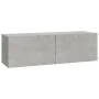 4-piece TV furniture set made of gray concrete plywood. by vidaXL, TV Furniture - Ref: Foro24-3114633, Price: 190,33 €, Disco...