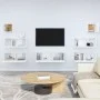 TV-Möbel-Set 7-teilig Sperrholz weiß von vidaXL, TV-Möbel - Ref: Foro24-3114542, Preis: 311,04 €, Rabatt: %