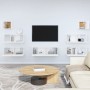 TV-Möbel-Set 7-teilig Sperrholz weiß von vidaXL, TV-Möbel - Ref: Foro24-3114542, Preis: 311,72 €, Rabatt: %