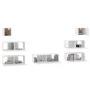 TV-Möbel-Set 7-teilig Sperrholz weiß von vidaXL, TV-Möbel - Ref: Foro24-3114542, Preis: 311,04 €, Rabatt: %