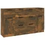 3-teiliges Sideboard-Set aus geräuchertem Eichensperrholz von vidaXL, Sideboards - Ref: Foro24-3115825, Preis: 152,39 €, Raba...