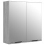 Sonoma gray plywood 5-piece bathroom furniture set by vidaXL, Bathroom furniture - Ref: Foro24-3115858, Price: 293,91 €, Disc...