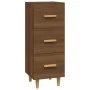 Oak brown engineered wood sideboard 34.5x34x90 cm by vidaXL, Sideboards - Ref: Foro24-817410, Price: 55,49 €, Discount: %