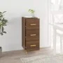 Sideboard aus eichenbraunem Holzwerkstoff, 34,5 x 34 x 90 cm von vidaXL, Sideboards - Ref: Foro24-817410, Preis: 55,49 €, Rab...
