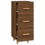 Sideboard aus eichenbraunem Holzwerkstoff, 34,5 x 34 x 90 cm von vidaXL, Sideboards - Ref: Foro24-817410, Preis: 56,07 €, Rab...