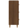 Sideboard aus eichenbraunem Holzwerkstoff, 34,5 x 34 x 90 cm von vidaXL, Sideboards - Ref: Foro24-817410, Preis: 56,07 €, Rab...