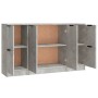 Sideboards 3 Stück zementgraues Sperrholz von vidaXL, Sideboards - Ref: Foro24-3115847, Preis: 126,78 €, Rabatt: %