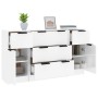 3-piece glossy white plywood sideboard set by vidaXL, Sideboards - Ref: Foro24-3115824, Price: 198,72 €, Discount: %