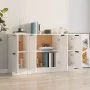 Sideboards 3 Stück Sperrholz glänzend weiß von vidaXL, Sideboards - Ref: Foro24-3115848, Preis: 156,94 €, Rabatt: %