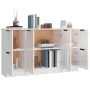 Sideboards 3 Stück Sperrholz glänzend weiß von vidaXL, Sideboards - Ref: Foro24-3115848, Preis: 156,94 €, Rabatt: %