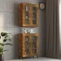 Wandschrank aus geräucherter Eiche, 69,5 x 34 x 90 cm von vidaXL, Sideboards - Ref: Foro24-817390, Preis: 62,19 €, Rabatt: %