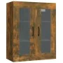 Wandschrank aus geräucherter Eiche, 69,5 x 34 x 90 cm von vidaXL, Sideboards - Ref: Foro24-817390, Preis: 62,19 €, Rabatt: %