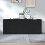 3-teiliges Sideboard aus schwarzem Sperrholz von vidaXL, Sideboards - Ref: Foro24-3115797, Preis: 221,32 €, Rabatt: %