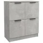 Sideboards 2 pcs concrete gray plywood 60x30x70 cm by vidaXL, Sideboards - Ref: Foro24-3115807, Price: 113,74 €, Discount: %