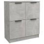 Sideboards 2 Stück betongraues Sperrholz 60x30x70 cm von vidaXL, Sideboards - Ref: Foro24-3115807, Preis: 115,58 €, Rabatt: %