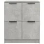 Sideboards 2 pcs concrete gray plywood 60x30x70 cm by vidaXL, Sideboards - Ref: Foro24-3115807, Price: 113,74 €, Discount: %