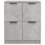 Sideboards 2 Stück betongraues Sperrholz 60x30x70 cm von vidaXL, Sideboards - Ref: Foro24-3115807, Preis: 115,58 €, Rabatt: %