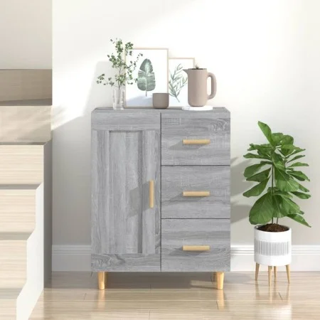 Sideboard aus grauem Sonoma-Sperrholz, 69,5 x 34 x 90 cm von vidaXL, Sideboards - Ref: Foro24-817370, Preis: 79,79 €, Rabatt: %