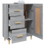 Sonoma gray plywood sideboard 69.5x34x90 cm by vidaXL, Sideboards - Ref: Foro24-817370, Price: 81,11 €, Discount: %