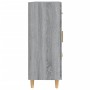 Sideboard aus grauem Sonoma-Sperrholz, 69,5 x 34 x 90 cm von vidaXL, Sideboards - Ref: Foro24-817370, Preis: 81,11 €, Rabatt: %