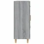 Sonoma gray plywood sideboard 69.5x34x90 cm by vidaXL, Sideboards - Ref: Foro24-817370, Price: 79,79 €, Discount: %