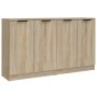 Sideboards 2 Stück Sonoma-Eichensperrholz 60x30x70 cm von vidaXL, Sideboards - Ref: Foro24-3115774, Preis: 115,88 €, Rabatt: %