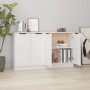 Sideboards 2 units glossy white plywood 60x30x70 cm by vidaXL, Sideboards - Ref: Foro24-3115776, Price: 155,94 €, Discount: %
