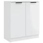 Sideboards 2 Einheiten aus glänzend weißem Sperrholz 60x30x70 cm von vidaXL, Sideboards - Ref: Foro24-3115776, Preis: 155,94 ...